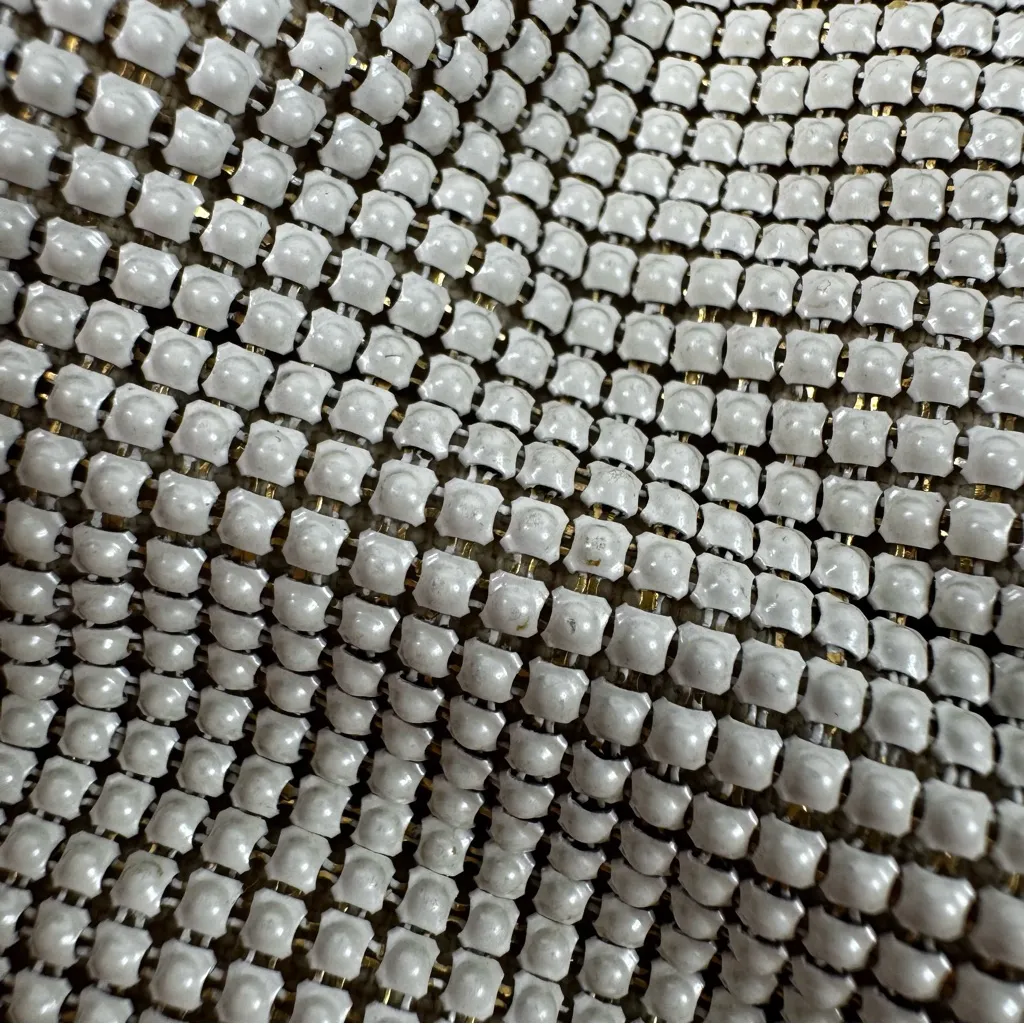 Vintage Chain Handle Mesh Bag - Image 9