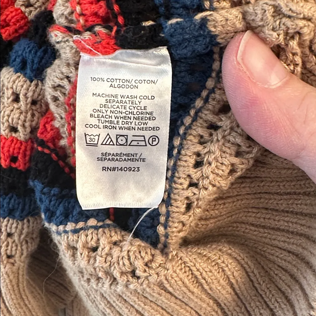 Loft outlet open knit sweater Size XLarge - Image 3