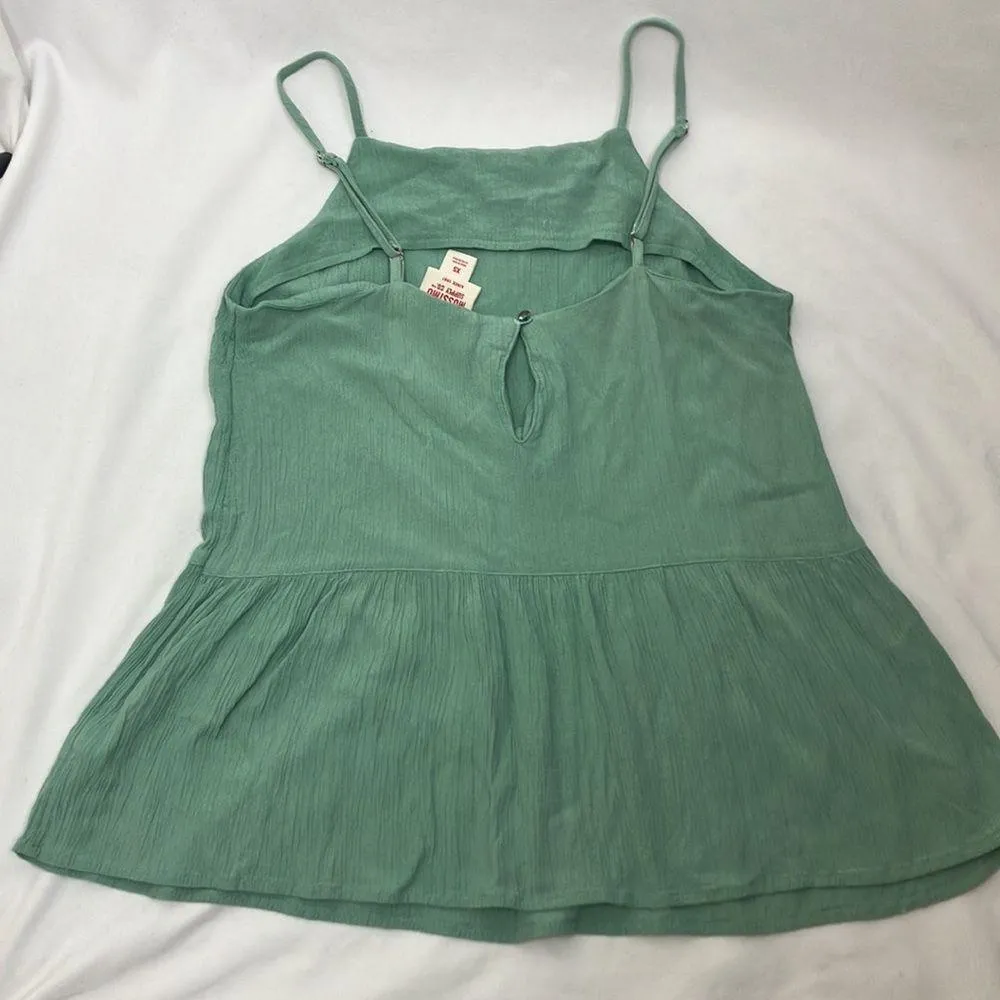 Mossimo Supply CO. mint green spaghetti strap blouse woman’s size xtra small - Image 4