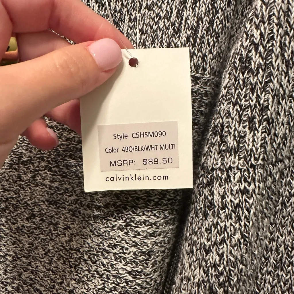 Calvin‎ Klein Marled Full Zip Sweater - Image 3