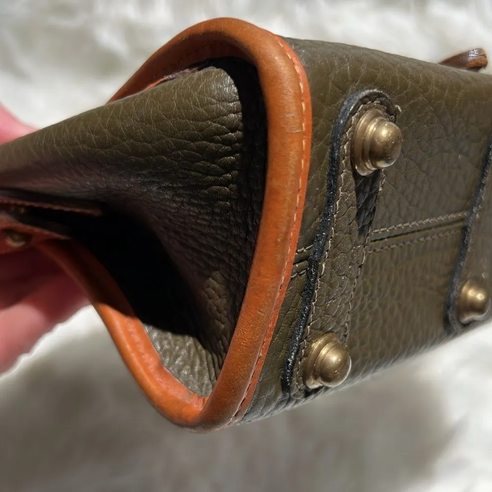 Dooney & Bourke vintage Equestrian/ Fisherman Core crossbody bag B89 - Image 13