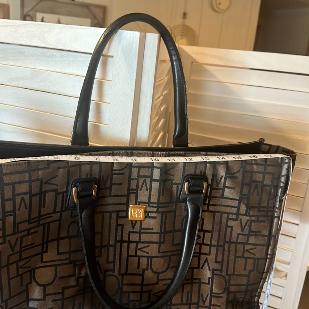 Diane von Furstenberg Tote Shoulder Bag Metallic - Image 5