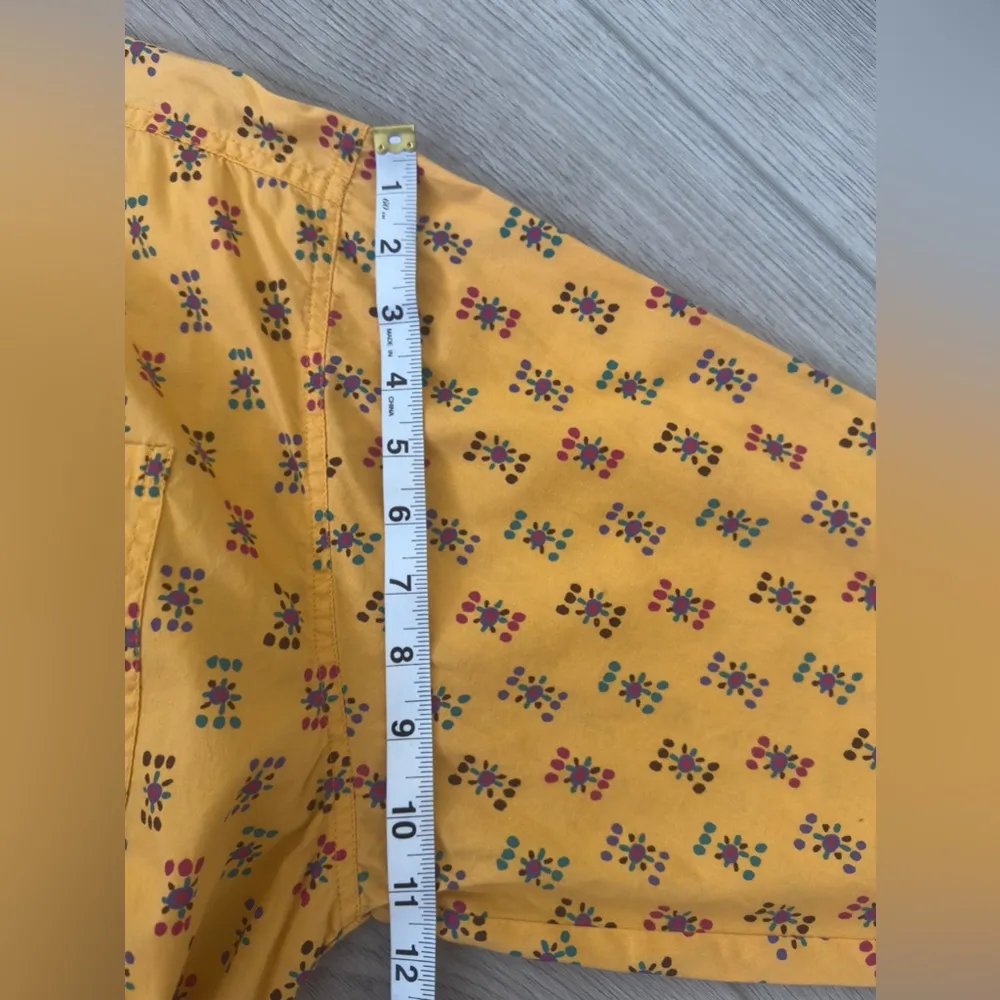 Vintage Clementine 80’s Patterned woman’s Shirt 👚 Orange Size L - Image 7