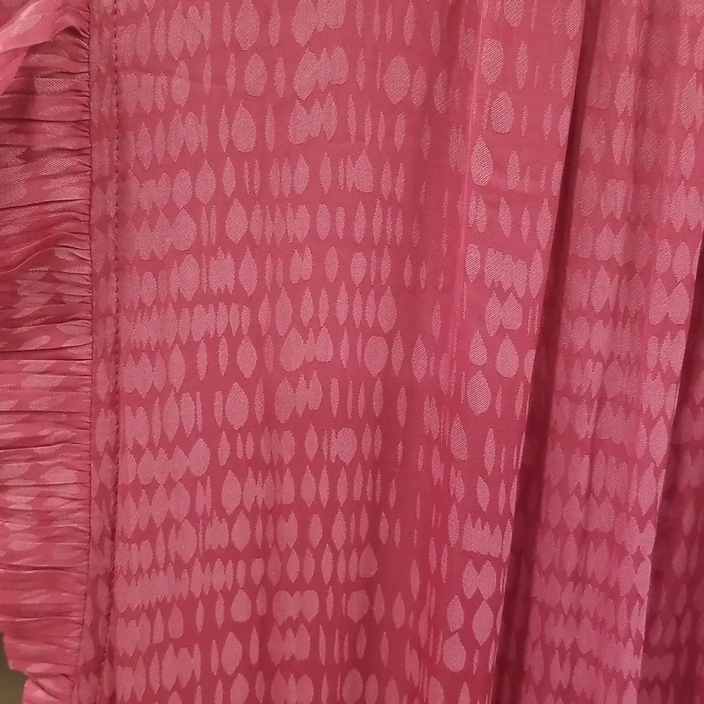 đź’•CURRENT AIRđź’• Maude Pleated Skirt Mini Dress ~ Raspberry Pink Medium M NWT - Image 5