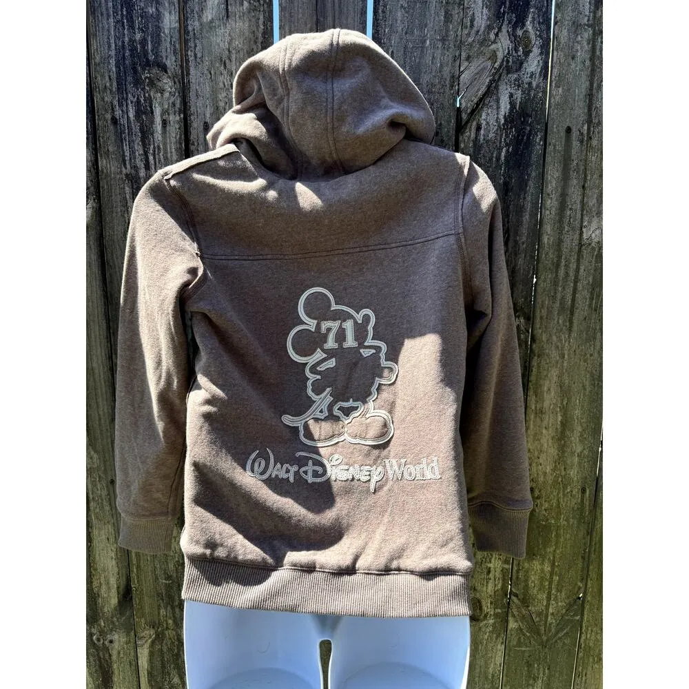 Brown disney parks mickey mouse sweatshirt 71 women's large - Image 3