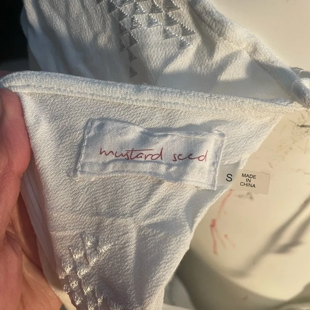 Mustard Seed White Top smalll - Image 8