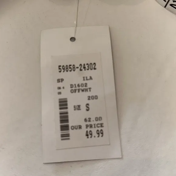 ILLA ILLA Deep V Neck Dress NWT, Size Small - Image 9