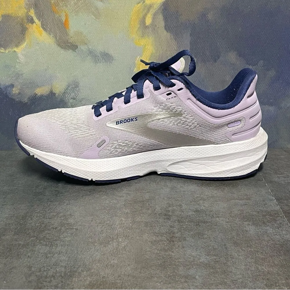 Brooks Launch 9 Lilac & Silver Women's Running Shoes Size 6.5B - Image 13