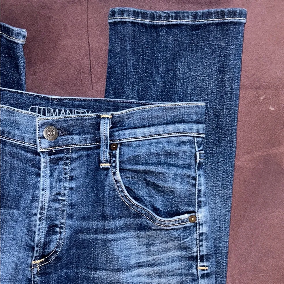 Citizens of Humanity Size 28 Slim Boyfriend Denim Jeans - Image 4