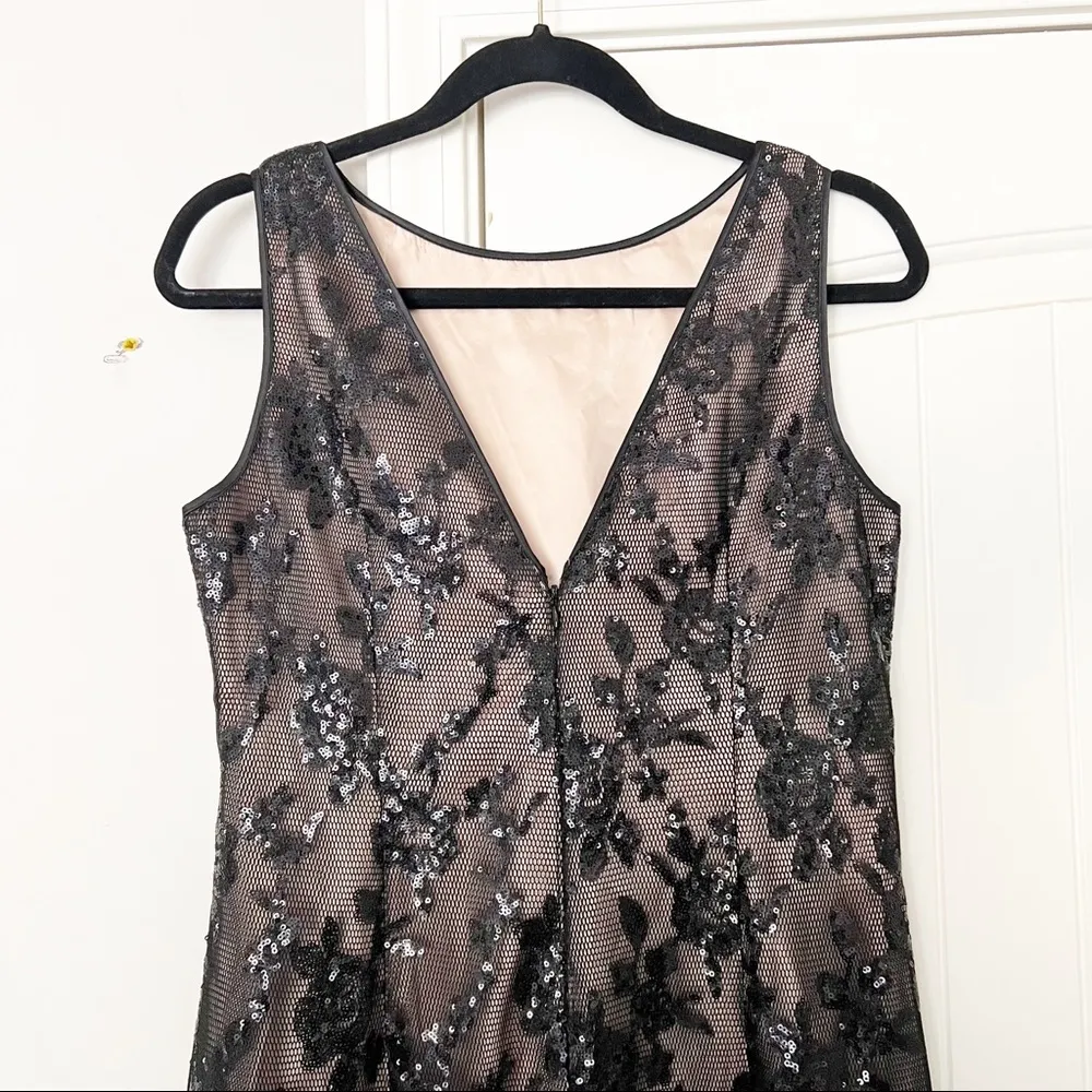 Eliza J Sequin Lace Trumpet Gown - Image 10