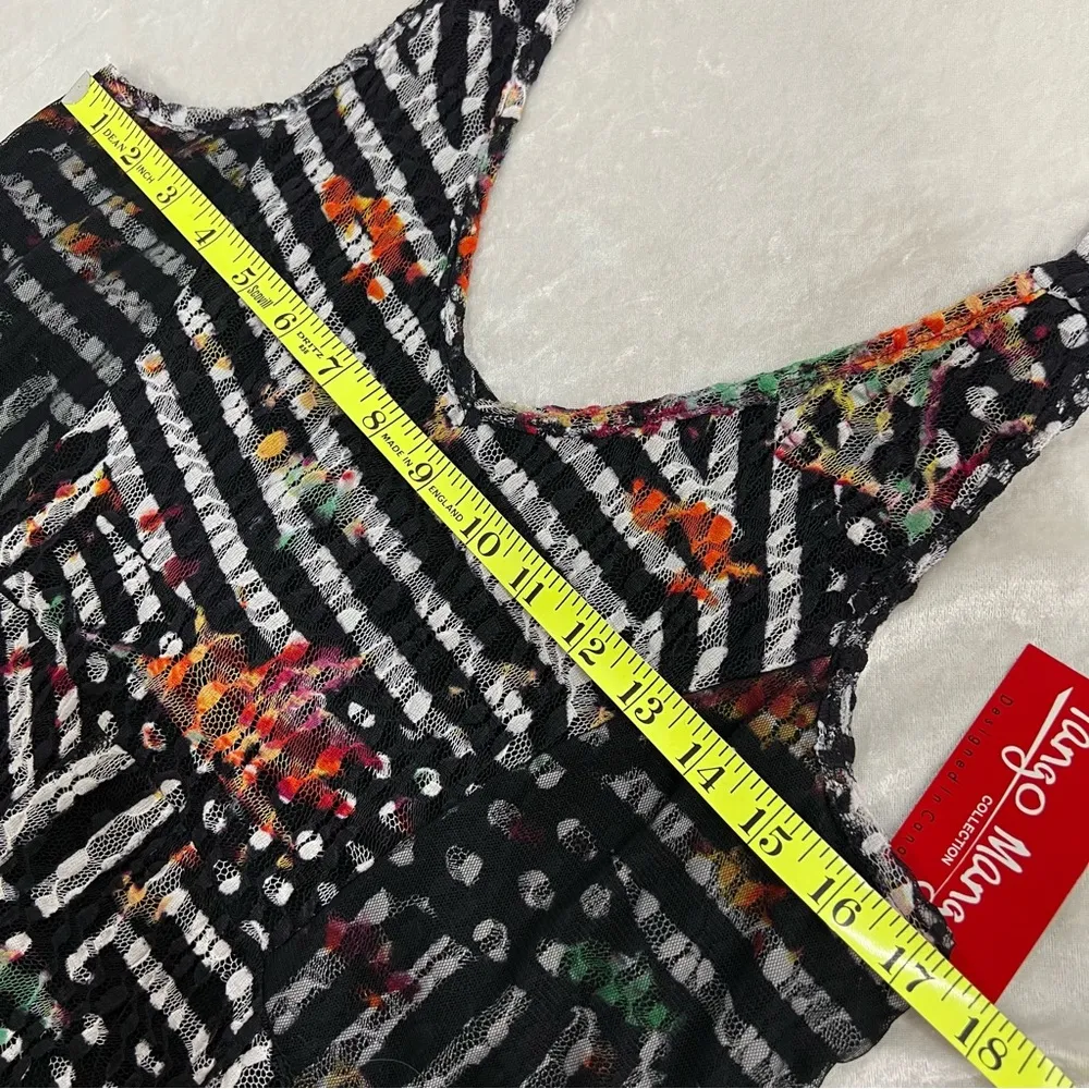 Tango Mango women’s xl Sinfully Soft Tiered Layers, Bodcon Dress nwt Black - Image 9