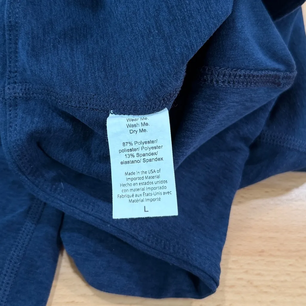 Beyond Yoga Spacedye Out Of Pocket High Waisted Midi Legging Core Blue Large - Image 9