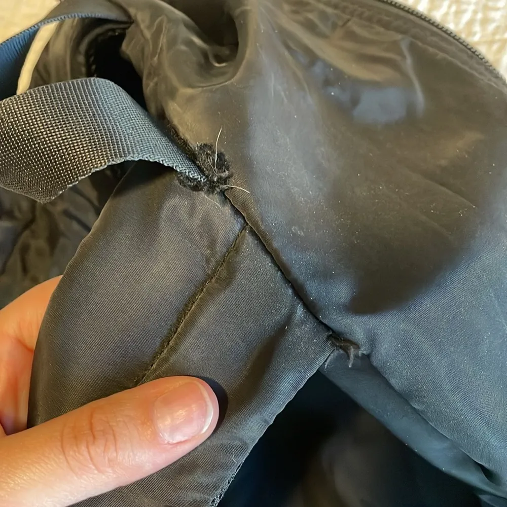 Victoria’s Secret Victoria Sport Black and Red Backpack - Image 5