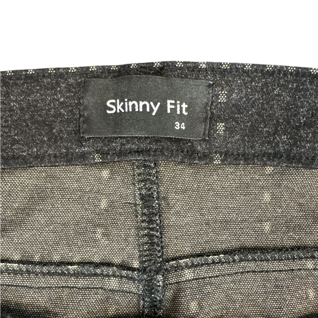 Women’s Black Checkered‎ Pants Size L - Image 6