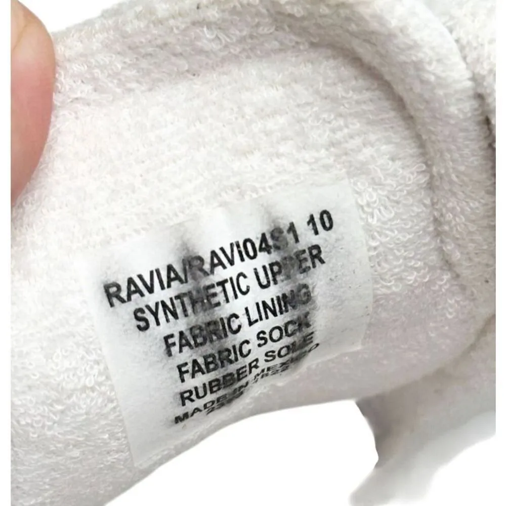 Steve Madden Shoes Size 10 Ravia Sneaker White and Silver Lace Up Rubber Sole‎ - Image 7