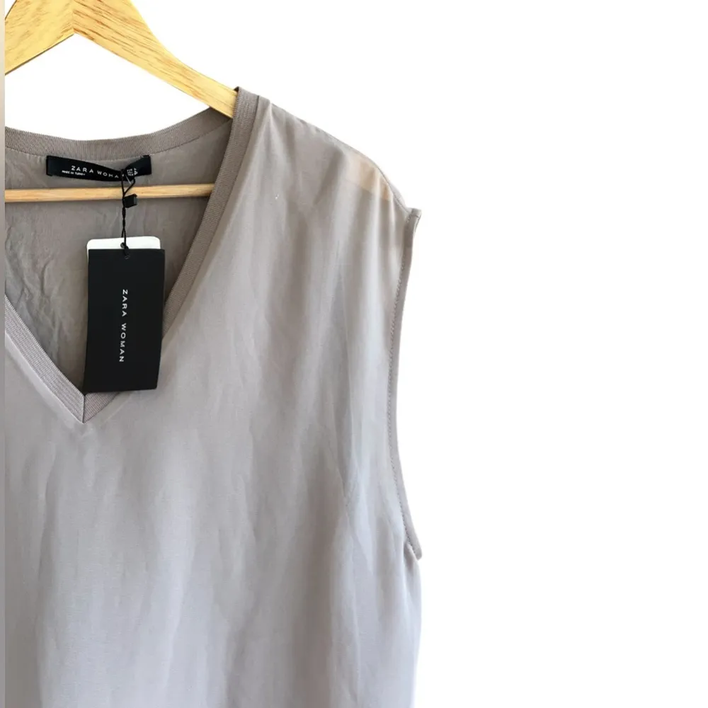 Zara Women’s Chiffon Blouse NWT - Image 2