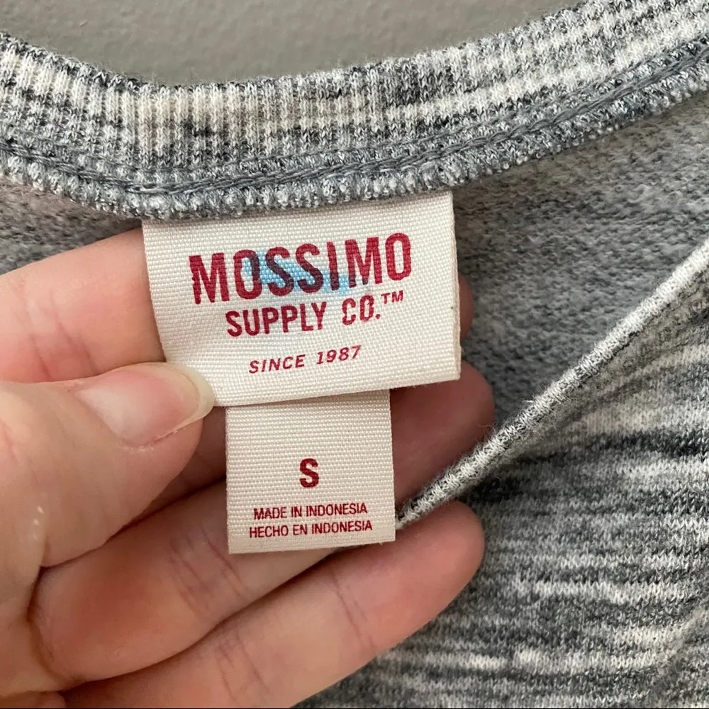 Mossimo Sleeveless Romper Gray Sz Small - Image 5