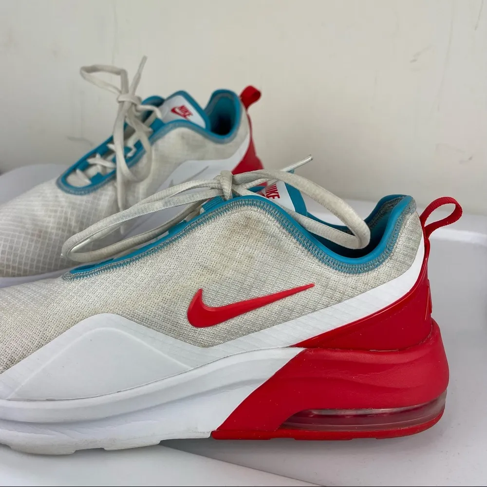 Nike Air Max Motion 2 Womens Athletic Running Shoes Sz 10 Red White Blue - Image 6