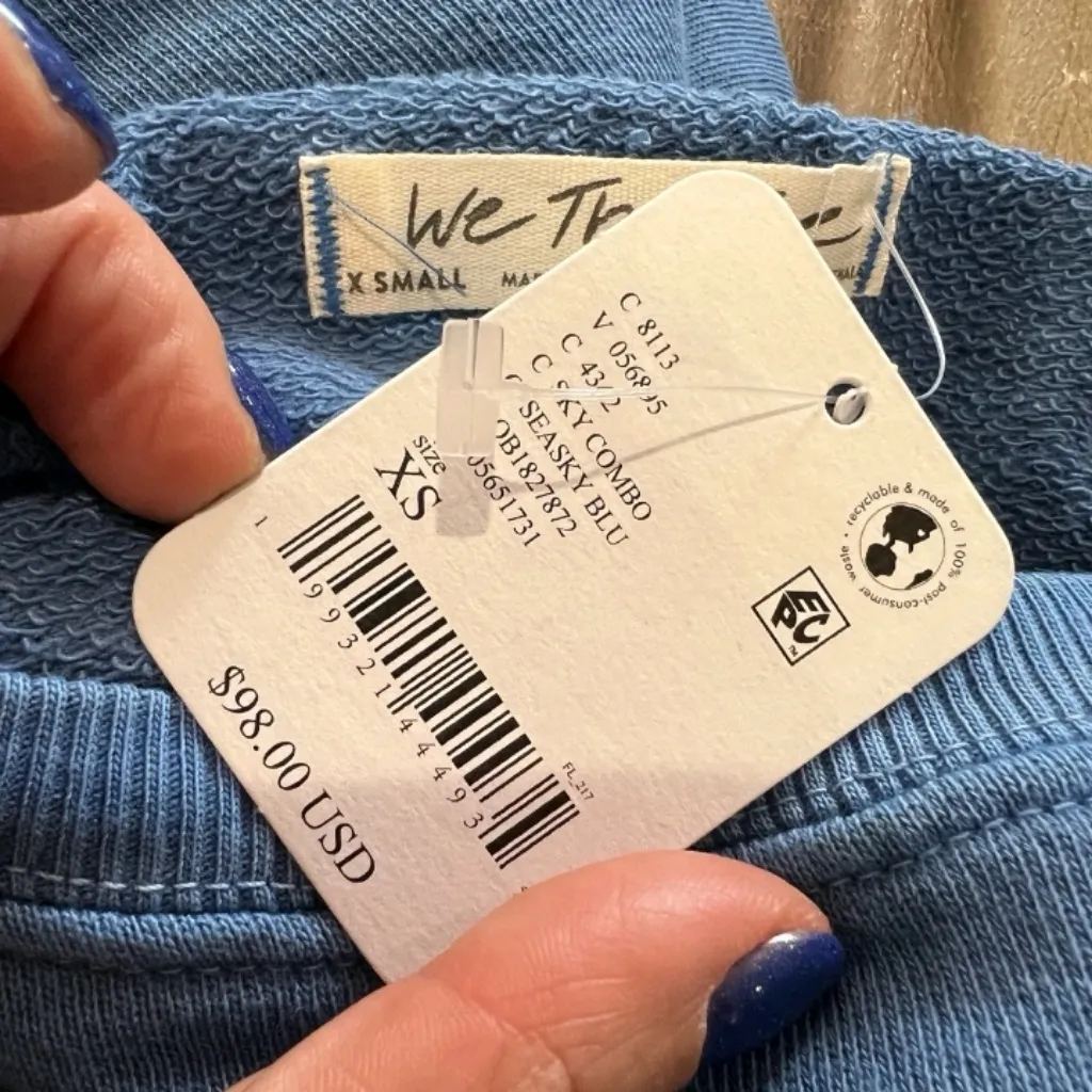 We The Free Graphic Camden in SeaSky Combo sz XS NWT - Image 7