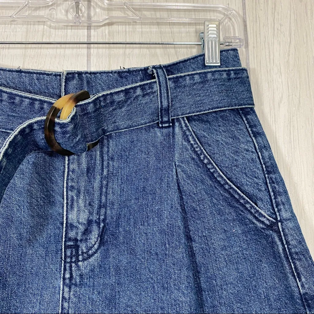 Free People We The Free Jade Belted Skirt size 26 - Image 6