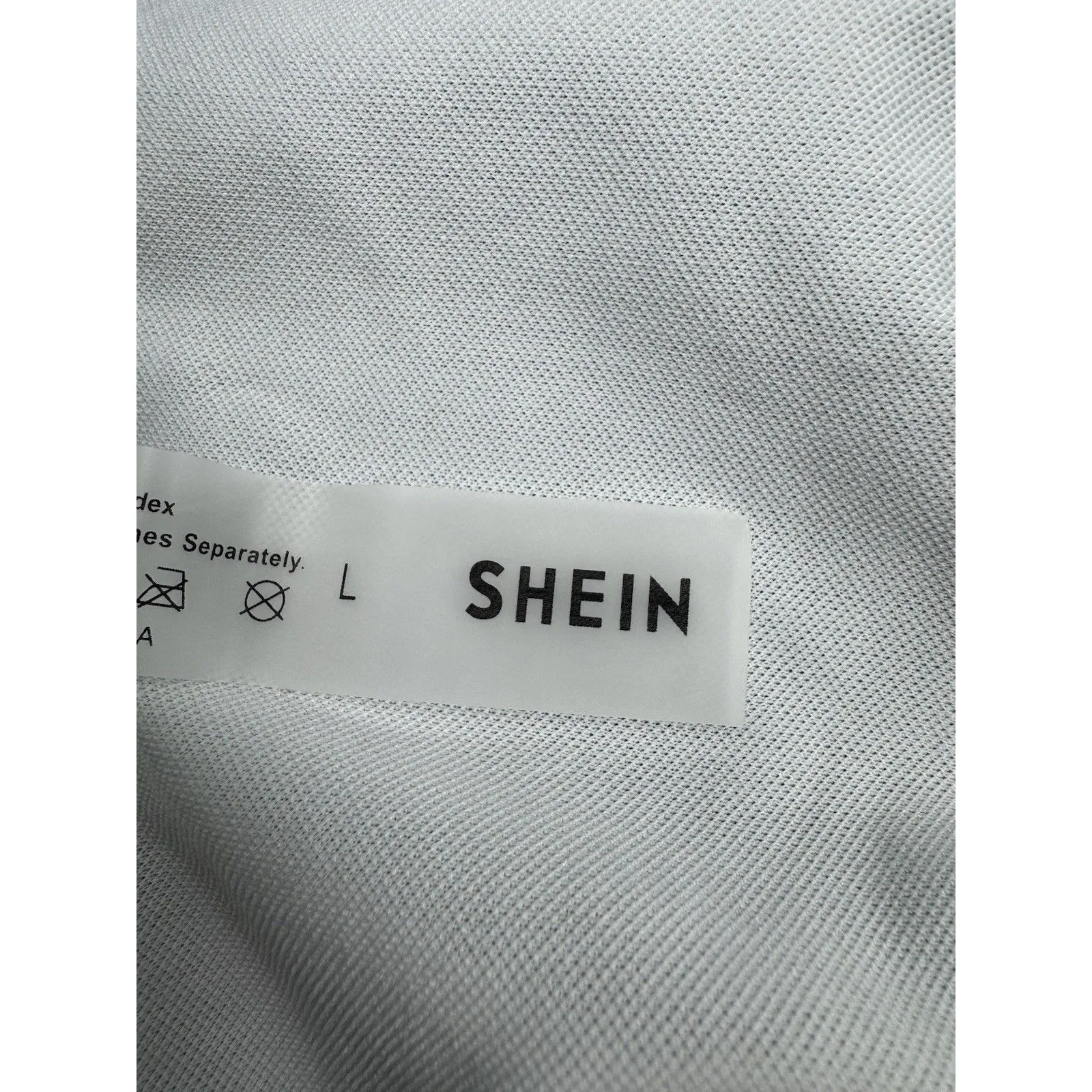 New SHEIN Swim Bikini Set Top & Swim Bottom Teal/Green Women’s SIZE L - Image 12