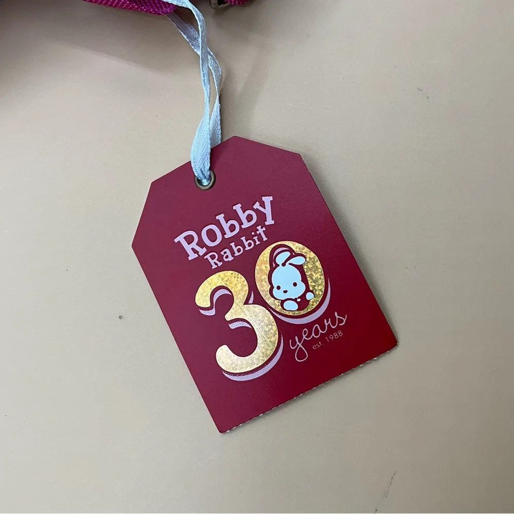 A Vintage NWT Rare Robby Rabbit Purse, Bag Small Backpack Pink - Image 4