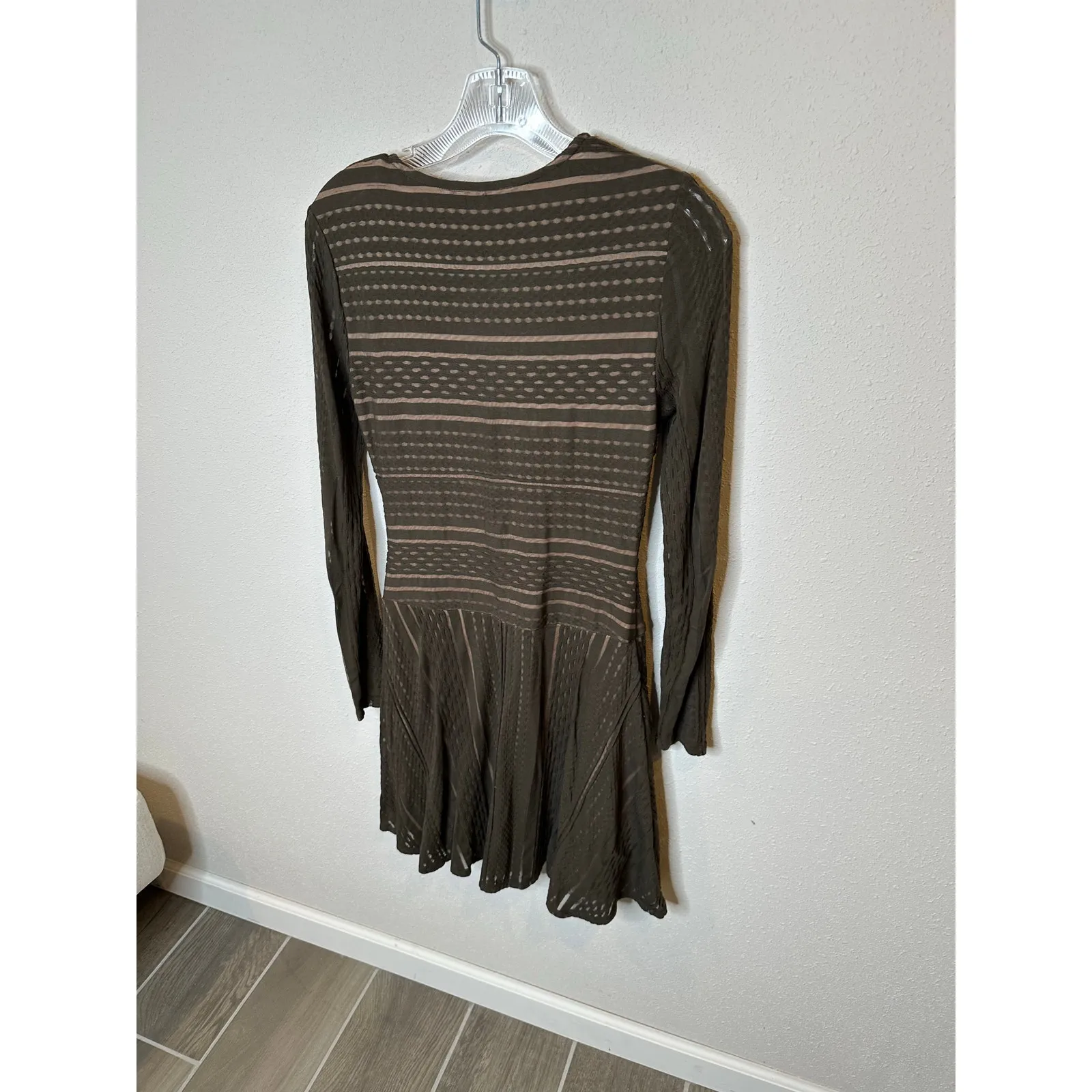 bcbg brown long sleeve‎ dress Size XS - Image 3
