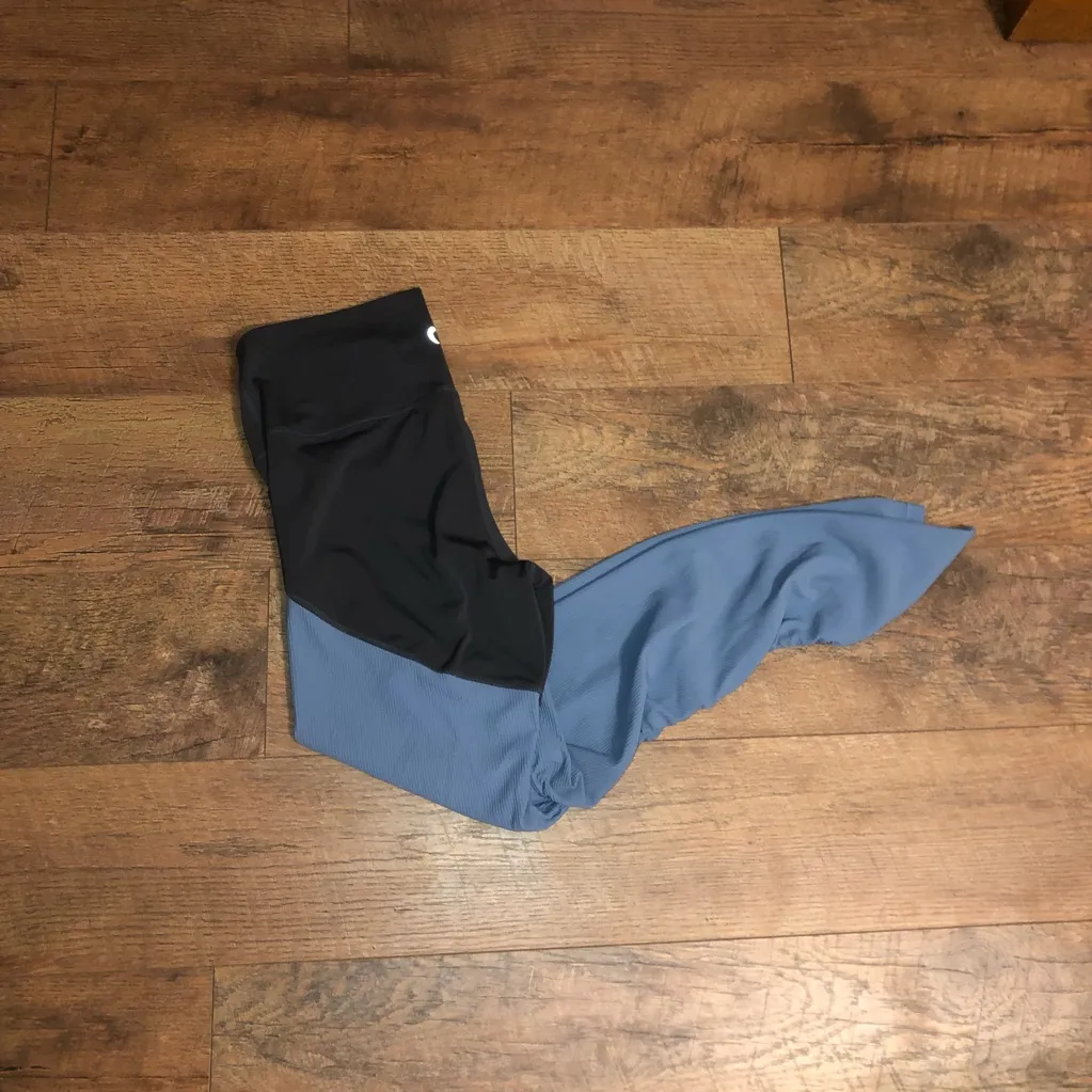 Zyia Storm Parallel Luxe Hi-Rise 7/8 24" Sportswear Leggings Size 8-10 - Image 2