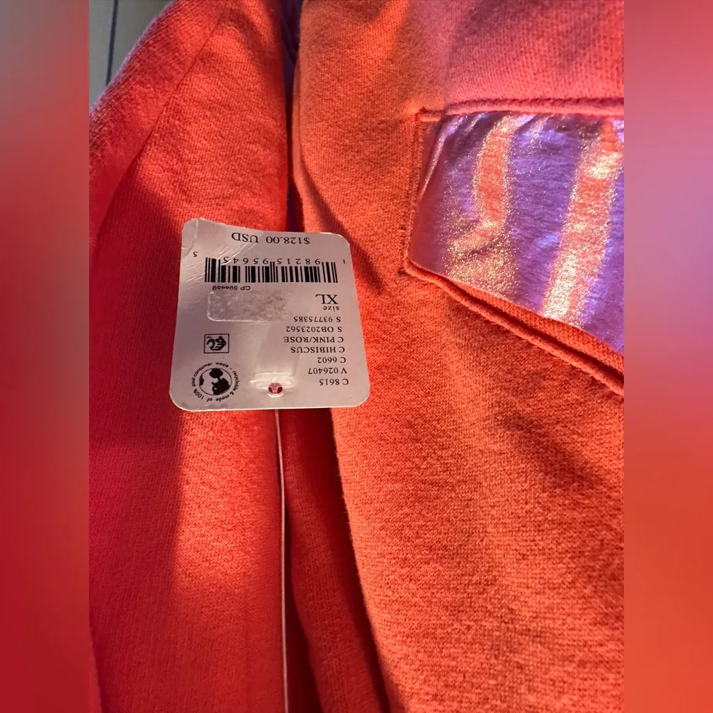 NWT Free People Movement Away We Go Half Zip in Hibiscus $128 MSRP - Image 10