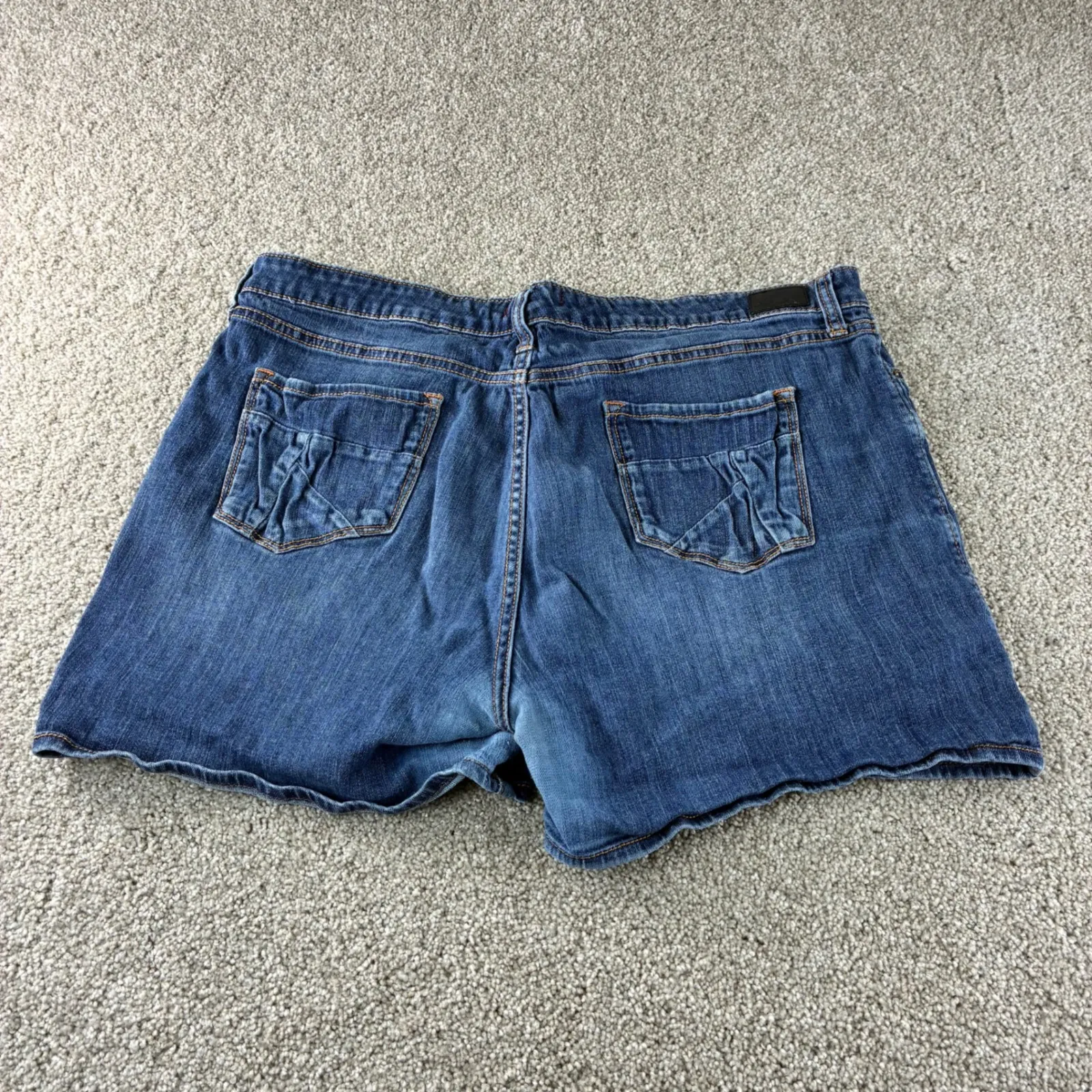 Dear John Denim Shorts Womens Size 33 Blue Jean American Classic High Waisted - Image 6