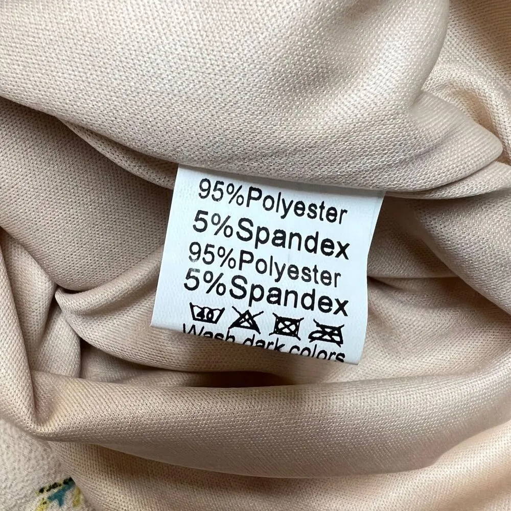 Grace Karin Womens Blouson Dress Sleeveless Floral Print Short Length Small - Image 10