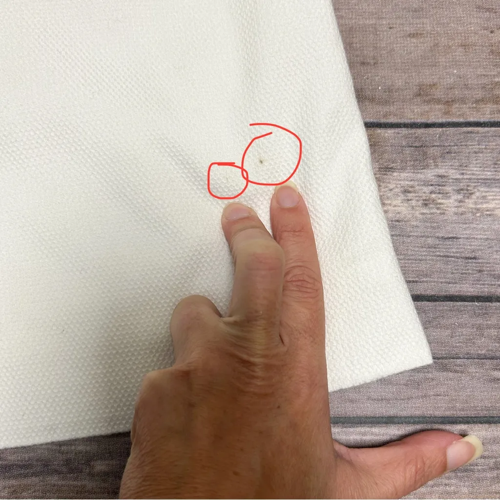 Rag And Bone White Texture Pique Drop Belt Loops Shorts 8 3.75 Inseam *stain* - Image 9