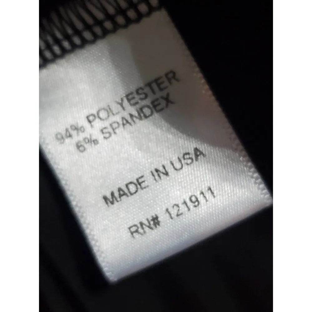 LNA Women's Black Polyester Round Neck Long Sleeve Pullover Blouse Size Large - Image 10