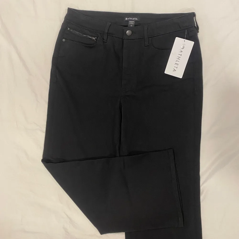 NWT Athleta Women's Flex Kick Flare Jeans - 12 - Image 4