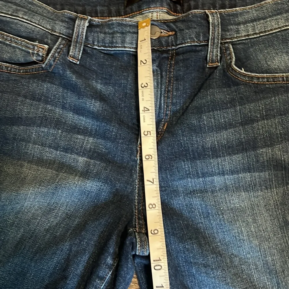 Joe’s Women’s Long Classic Blue Denim Jean Shorts 28 - Image 8