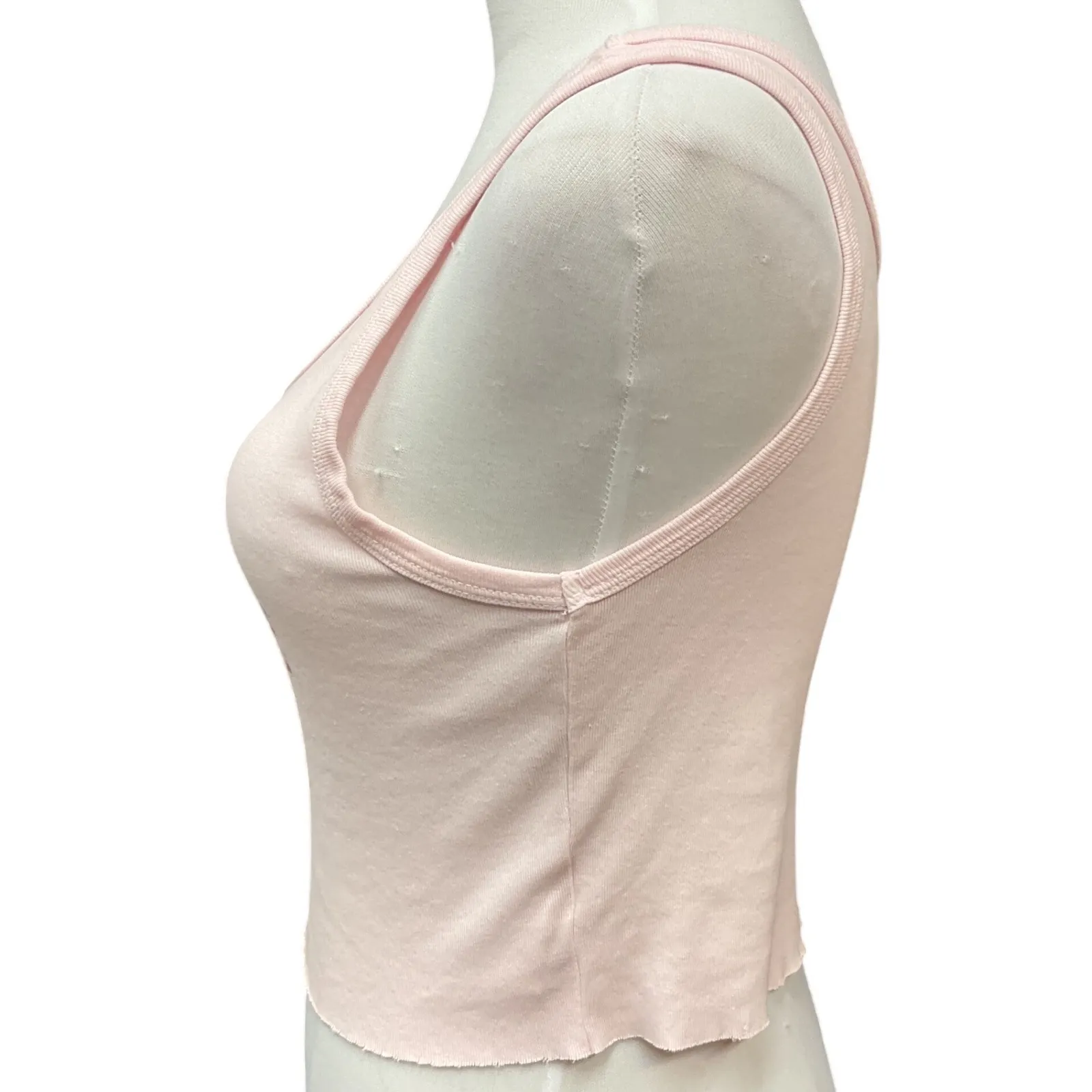 PS/LA Women's Sleeveless Steamboat Springs Colorado Tank Top Size Medium Pink - Image 5