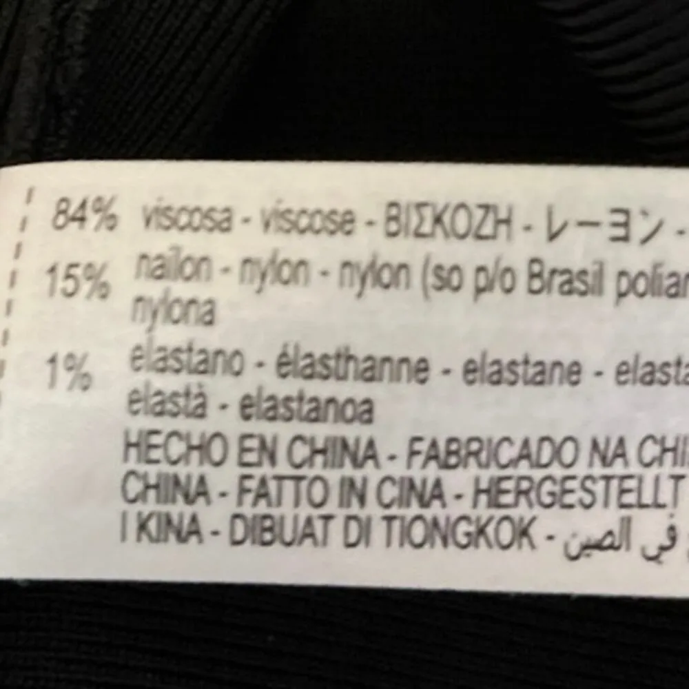 Zara Women's Black Sleeveless Rib Knit Halter Strap Square Neck Crop Tank Top S - Image 4