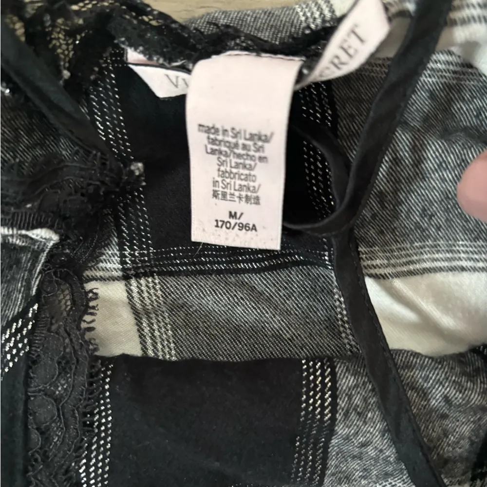 Victoria’s Secret Flannel Sleep set, top is small shorts are medium - Image 4