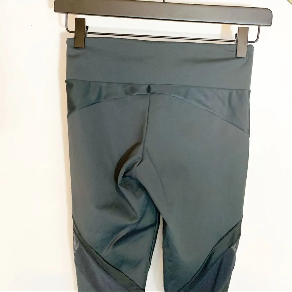 Maaji  Cropped Gray Workout Pants - Image 3