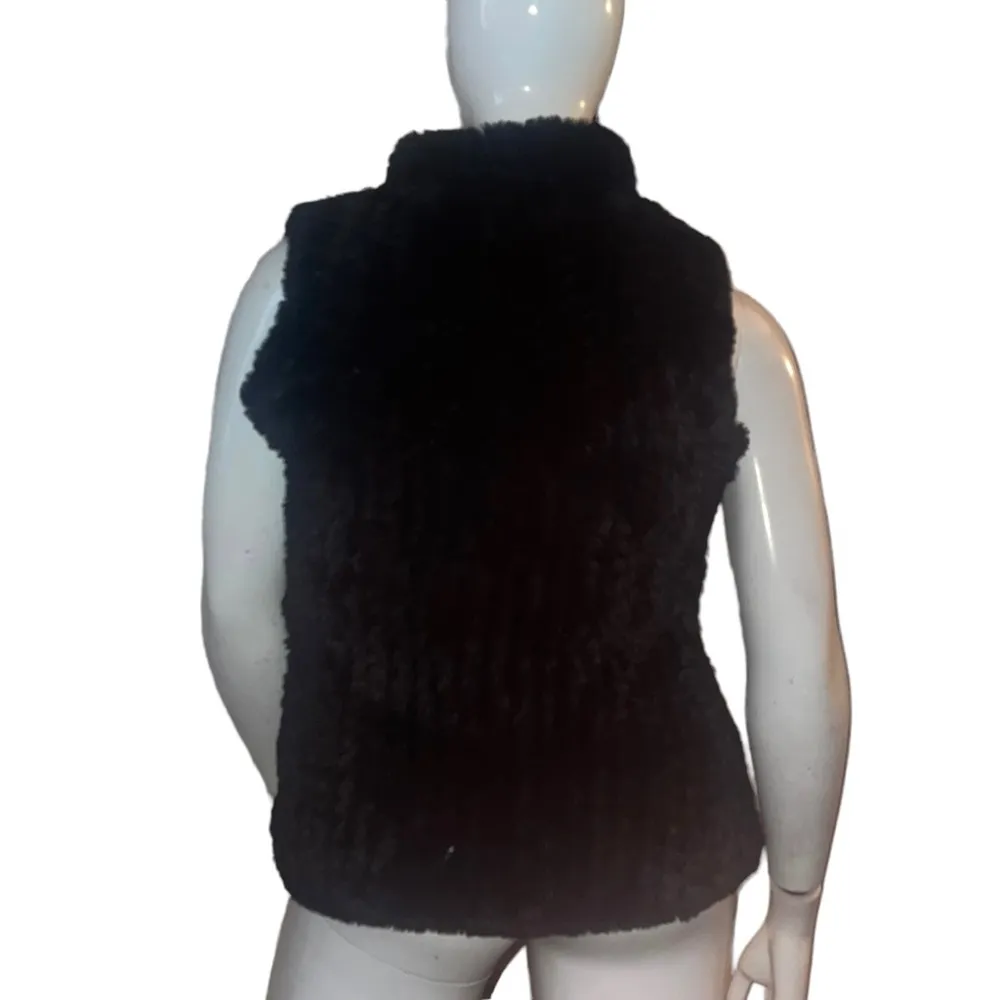 AQUA  faux fur vest - Image 3