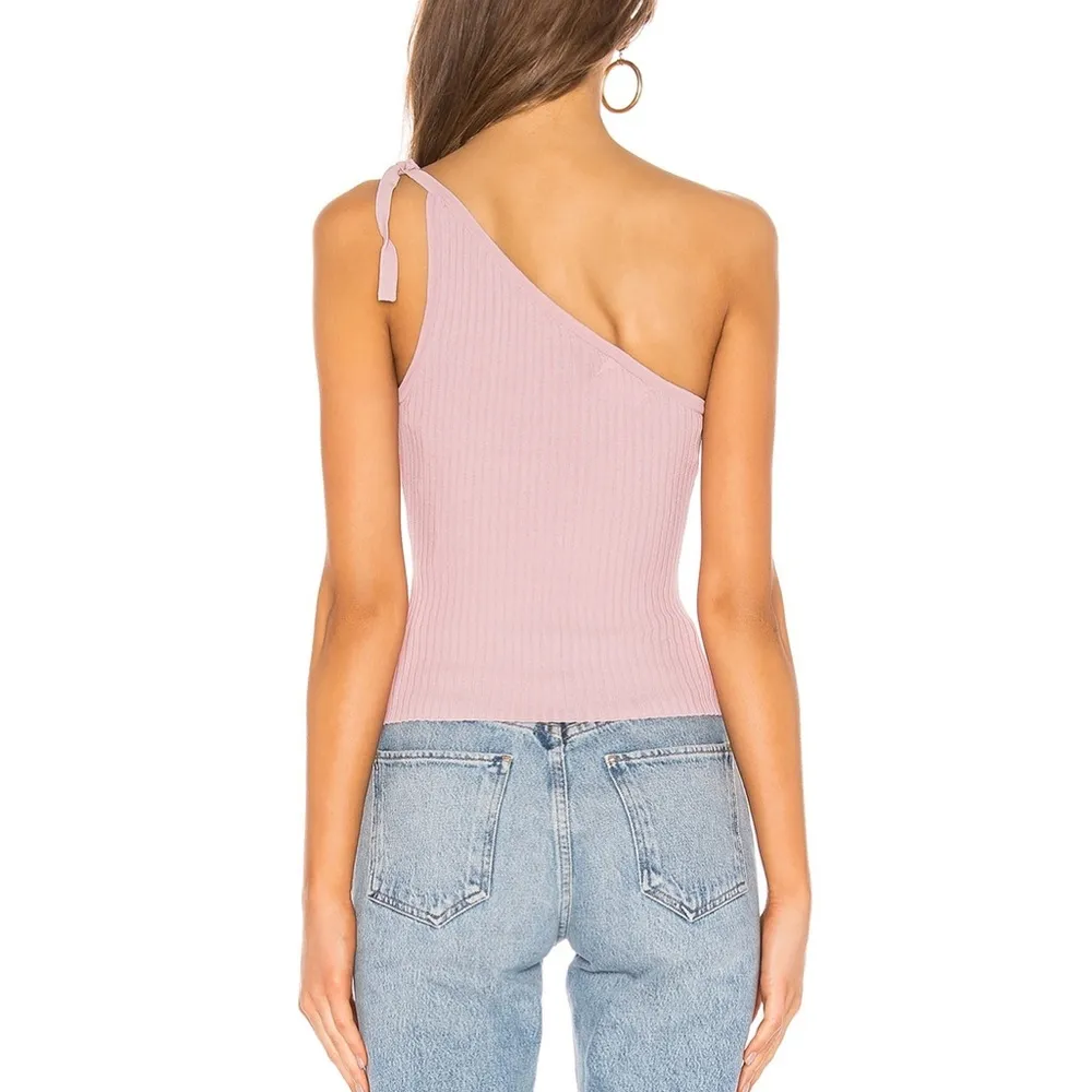 Superdown Lainey One Shoulder Dusty Rose XS - Image 2