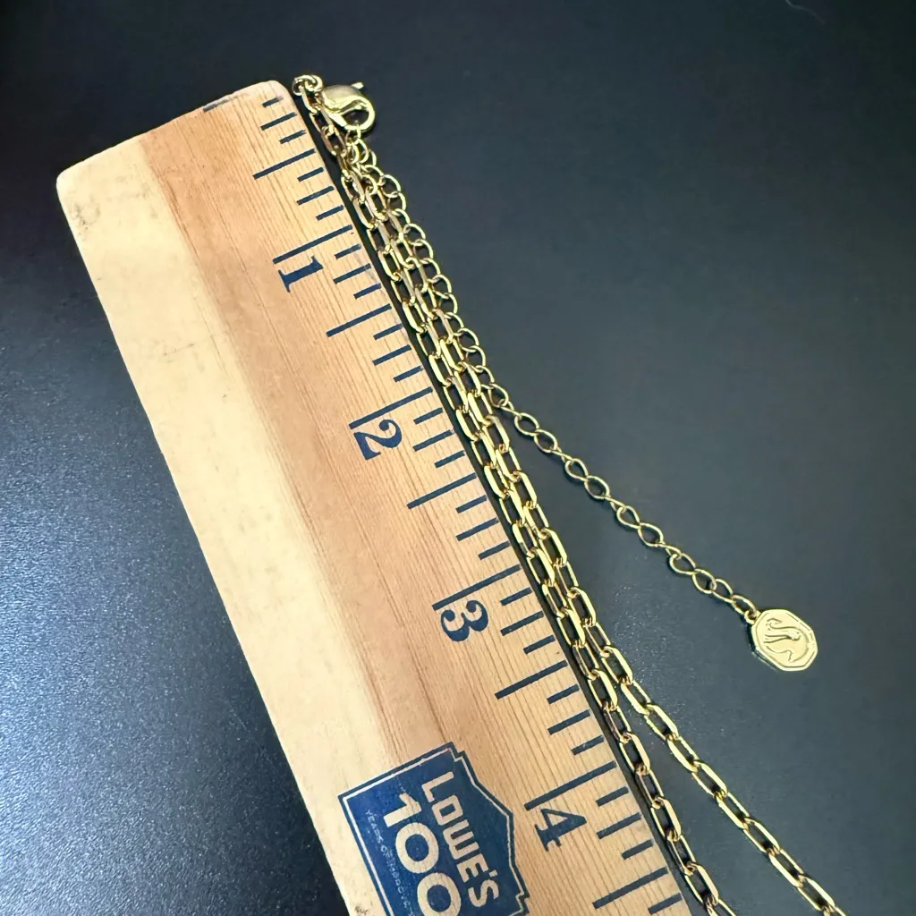 SWAROVSKI Gold-tone Yellow Cushion Cut Crystal Harmonia Pendant Long Necklace - Image 14