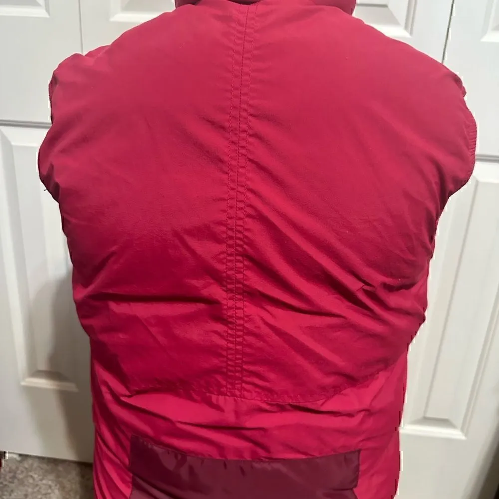REI Womens Quilted Puffer Vest XS Pink - Image 3