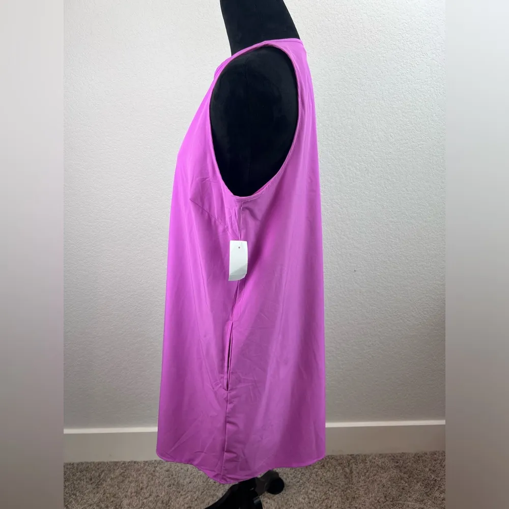 NWT: Lou & Grey Wanderweave Zip Dress Size Large - Image 3