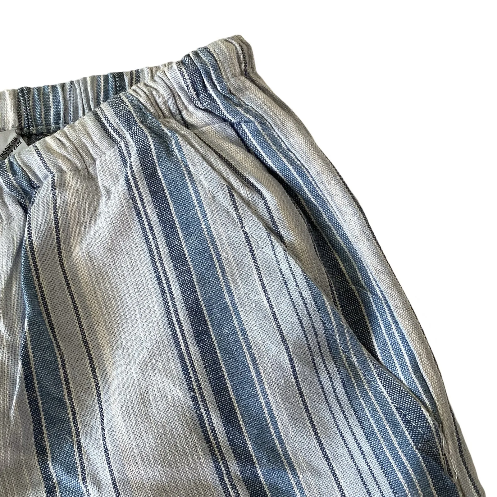 Marla Kim Linen Blend Outfit Blue - Image 10