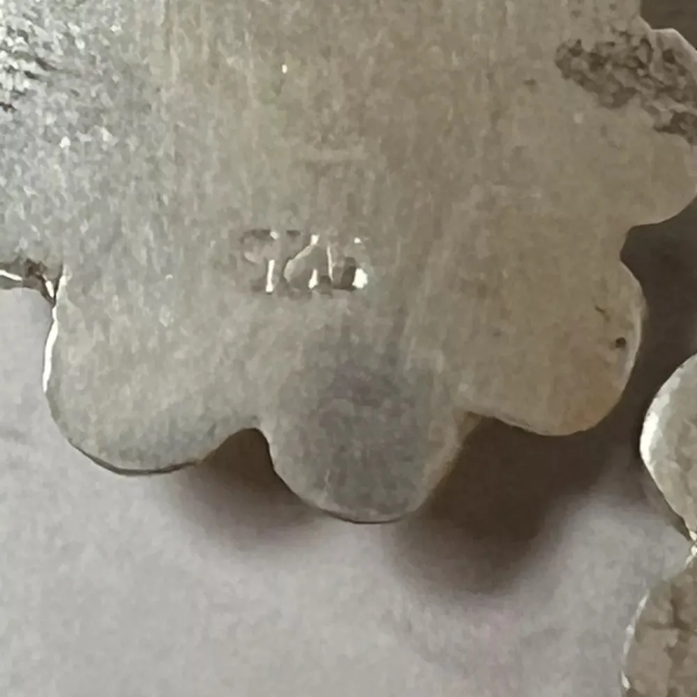 Vintage Turquoise & Coral Sterling Silver Necklace & Earrings Beaded Native - Image 12