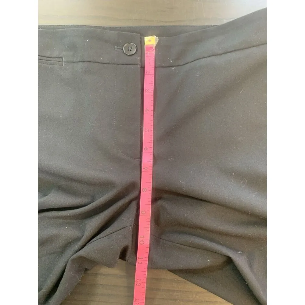 Talbots Signature Black Pants Women 8 Trouser Lined Office Church Academia BH684 - Image 9