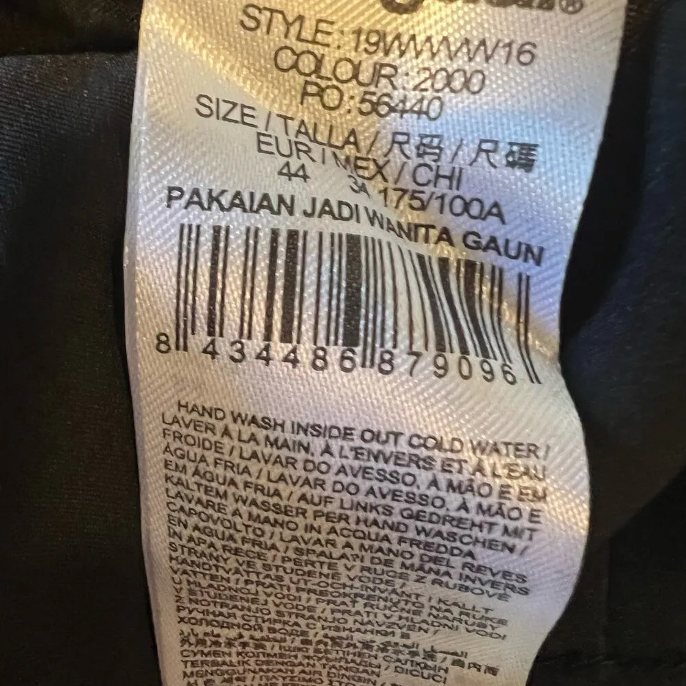 Desigual Black Shift Dress Embroidered and Beading Detail US 10 / EU 44 New - Image 12