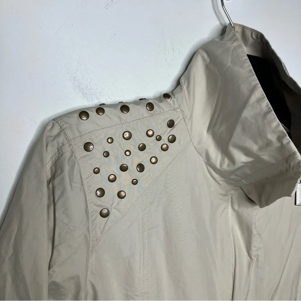 Zenergy by Chico’s lightweight studded jacket size 1‎ - Image 2