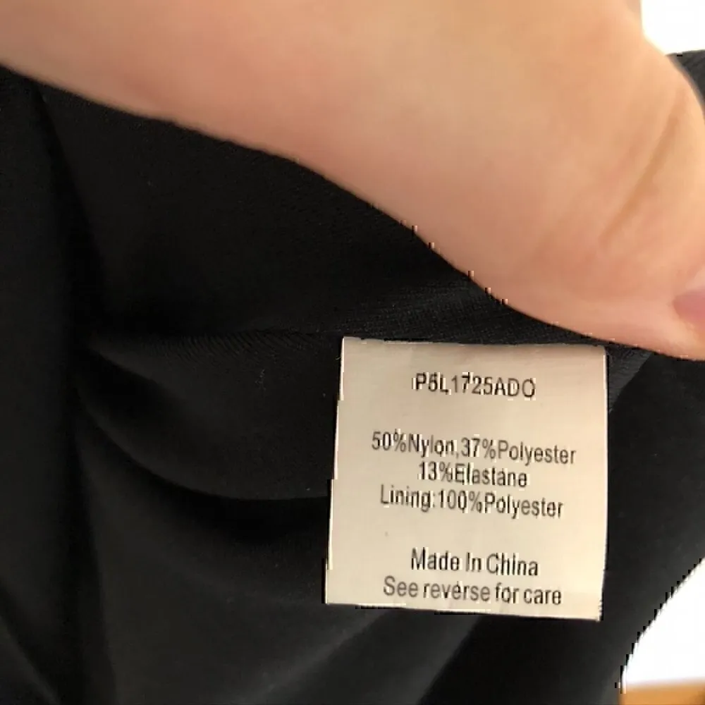 PARKER Leona Dress Aqua Blue Black Jacquard Textured Floral Halter Cutout Back S - Image 12